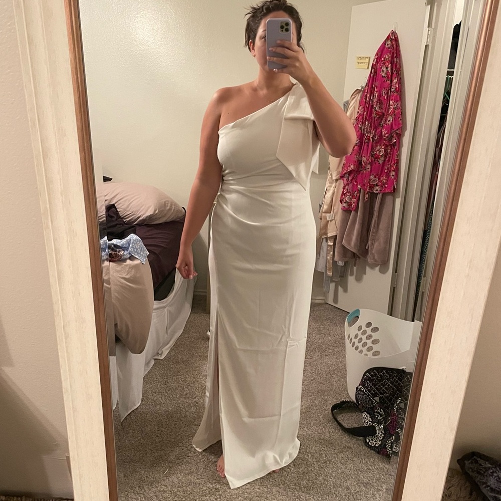 ML Monique Lhuillier Lionel One-Shoulder BHLDN / Never worn